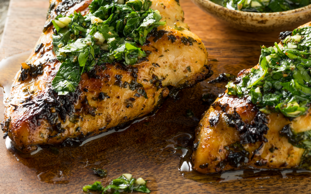 Homemade Grilled Chimichurri Chicken Breast Recipe!