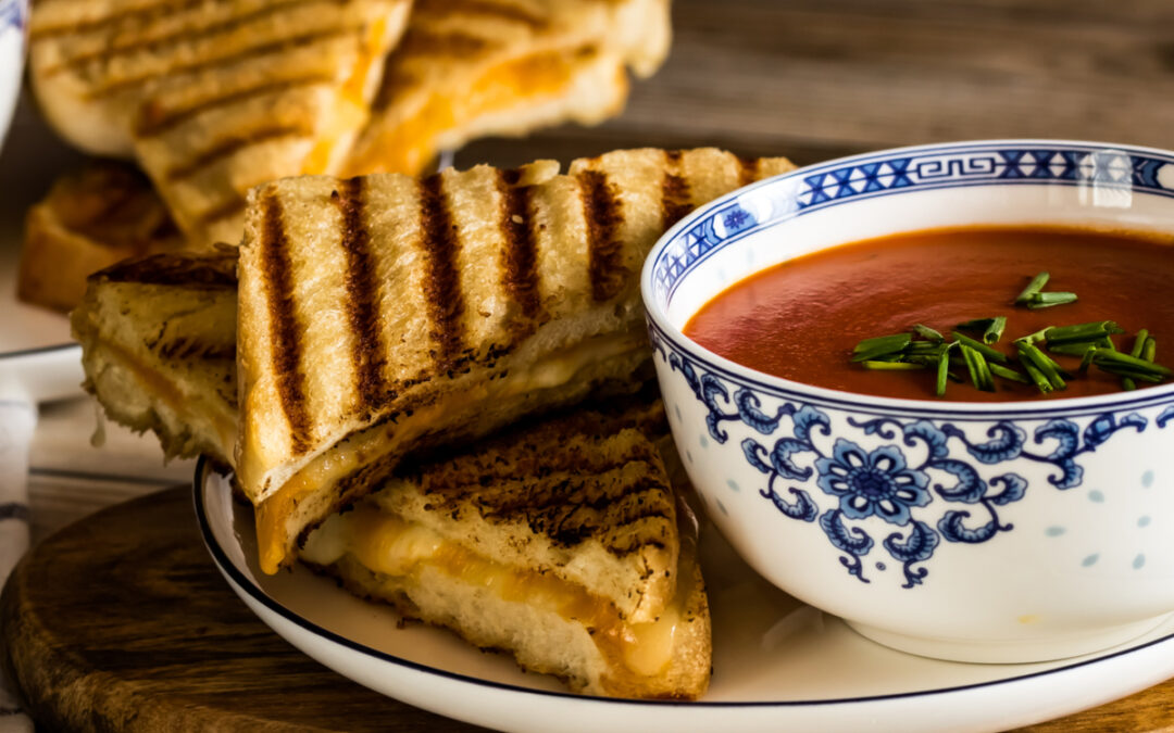 Best-Ever Classic Grilled Cheese and Tomato Soup Recipe